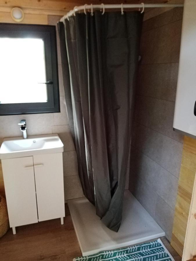 Tiny House Nouvelle Annonce Boho Ocean Hotell Naujac-sur-Mer Exteriör bild