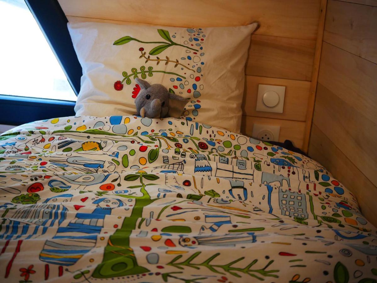 Tiny House Nouvelle Annonce Boho Ocean Hotell Naujac-sur-Mer Exteriör bild