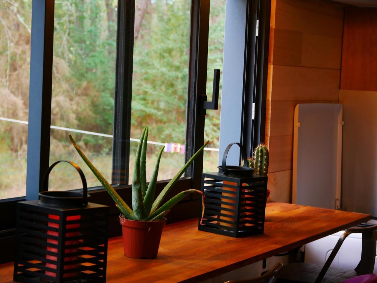 Tiny House Nouvelle Annonce Boho Ocean Hotell Naujac-sur-Mer Exteriör bild