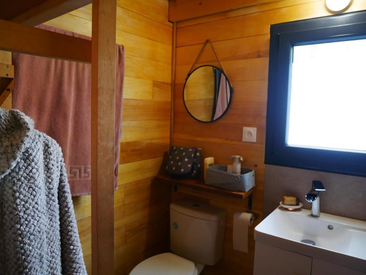 Tiny House Nouvelle Annonce Boho Ocean Hotell Naujac-sur-Mer Exteriör bild